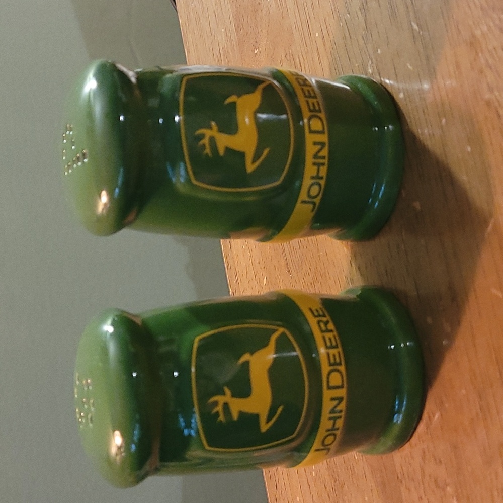 John Deere Salt & Pepper Shakers